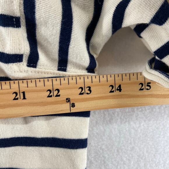 Olive & Bette's Stripe Short Sleeve Tee Top Size Small - Picture 5 of 6